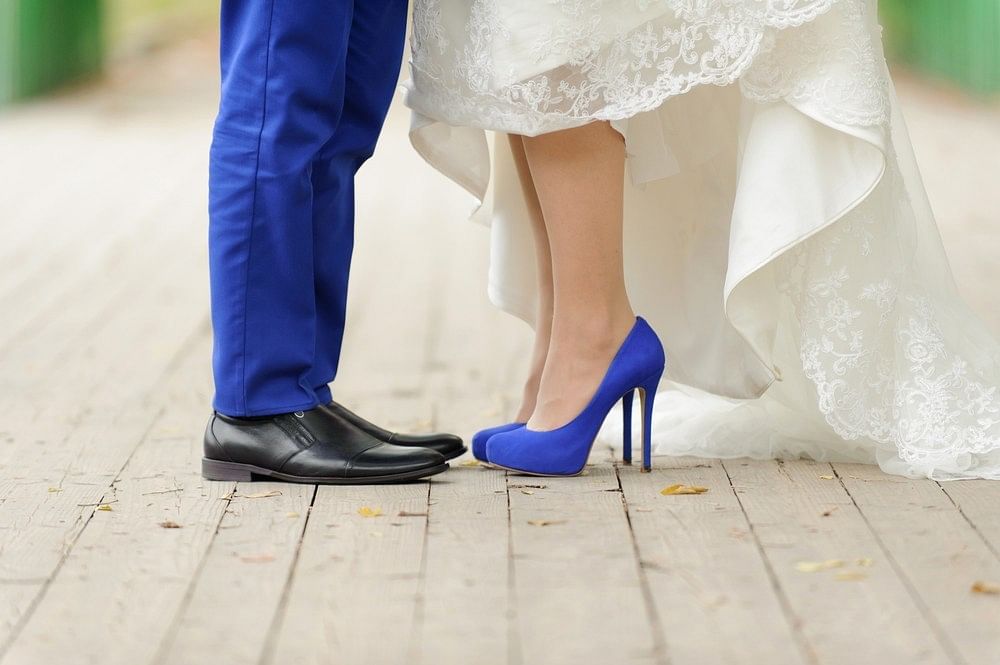 Choosing on sale wedding shoes