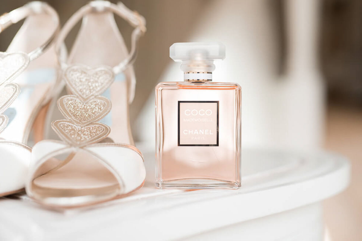 Coco Chanel Perfume Wedding Details Photos